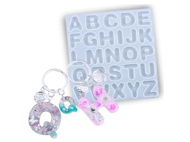 Molde silicona letras redondeadas